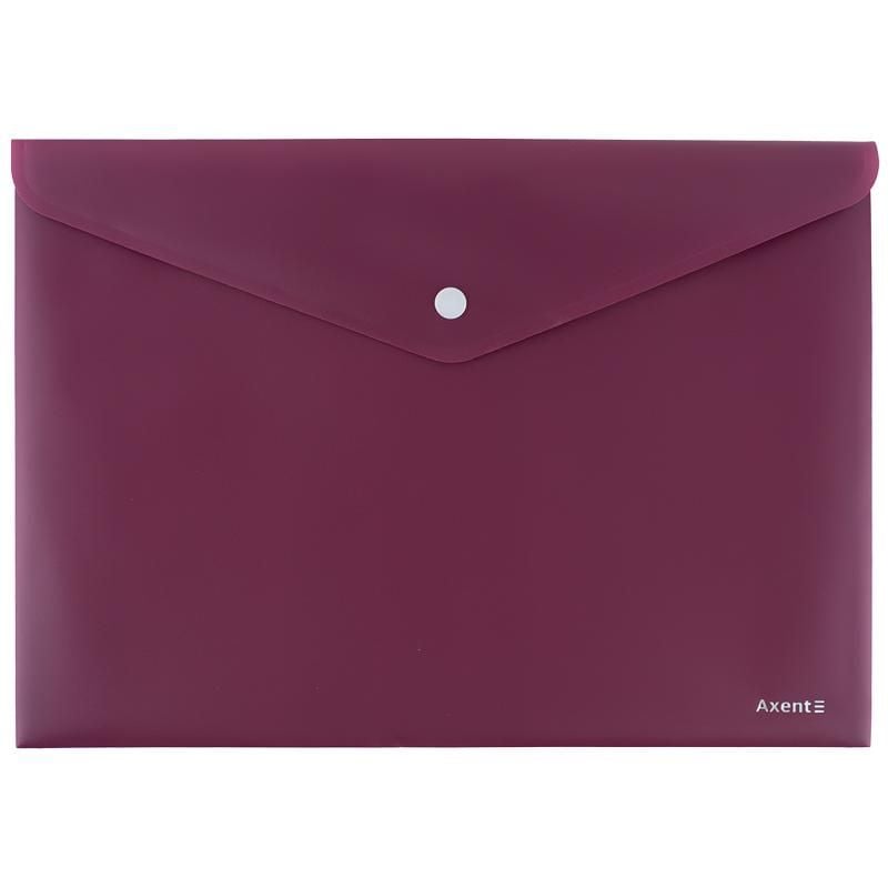 Папка конверт А4 Earth Colors бордо 1412-07 Axent