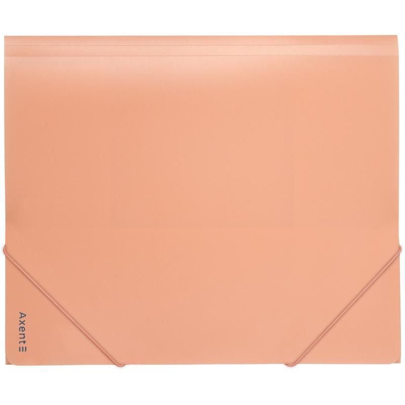 Папка на гумках А5 Pastelini персикова 1514-42 Axent