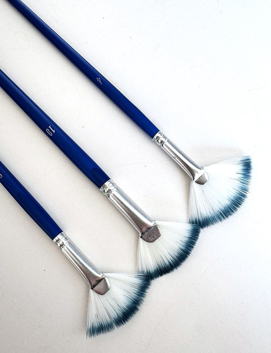 Пензлики набір веерних 3 шт CN-1110 AIHAO