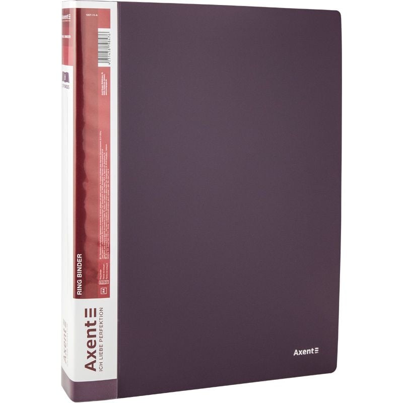 Папка на кільцях на 2-х 25 мм сливова 1207-11 Axent