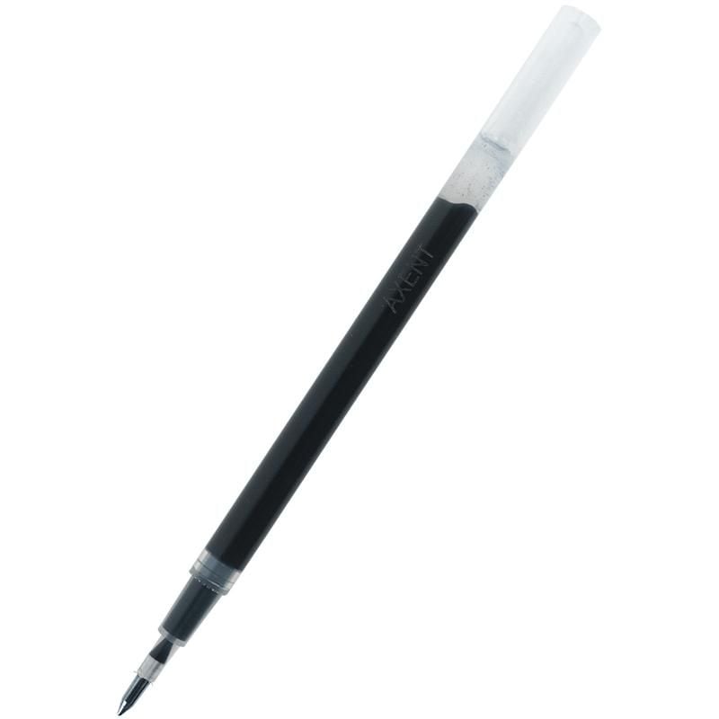 Стрижні гелеві довжина 126 мм 1,0 мм чорний (20 шт/уп) AG1115-01 Axent