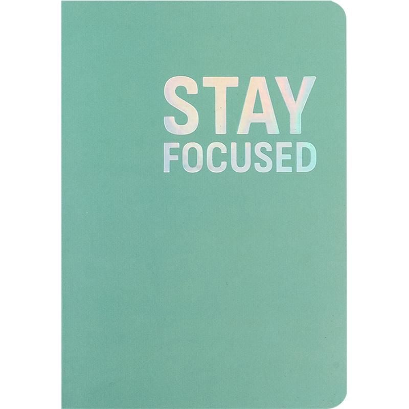 Блокнот записна книга А5 80 арк клітинка Motivation Stay Focused 8700-15 Axent