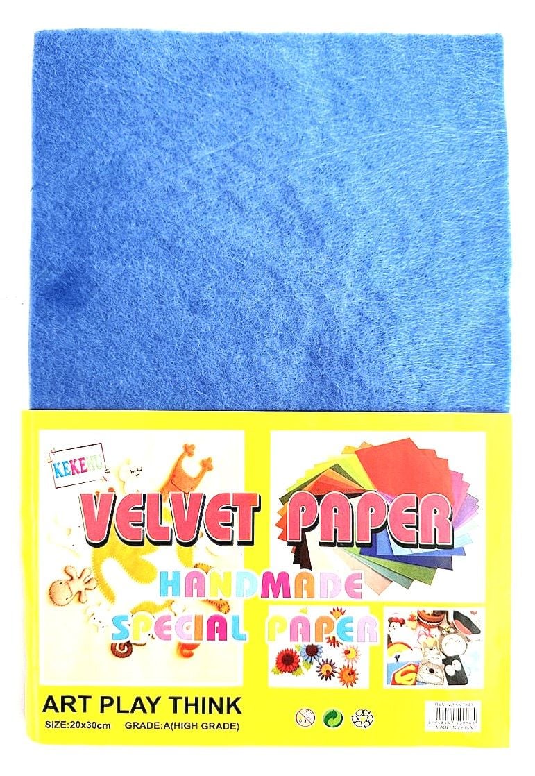 Фетр А4 10 арк синій KK-1524(HS1-8) Імпорт