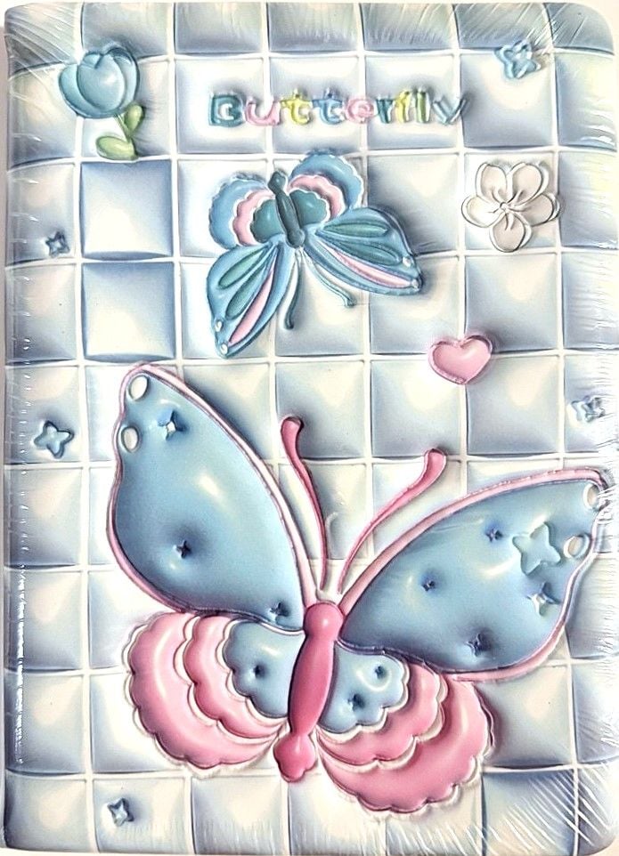 Блокнот А6 м'який Метелик 192 арк 3762-4 (RS-0214)