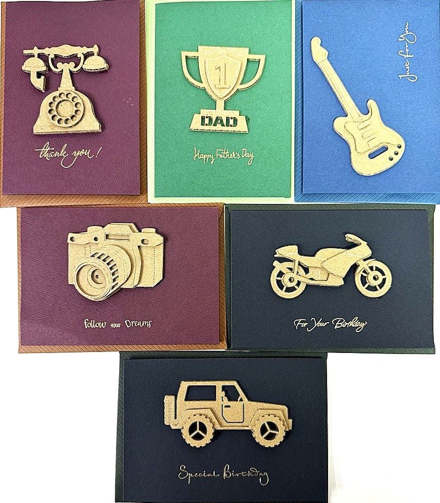 Листівка міні чоловіча 22415 Імпорт