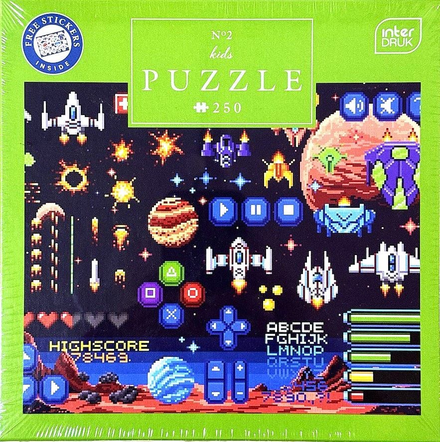Пазли дитячі 250 шт Game P17968 INTERDRUK