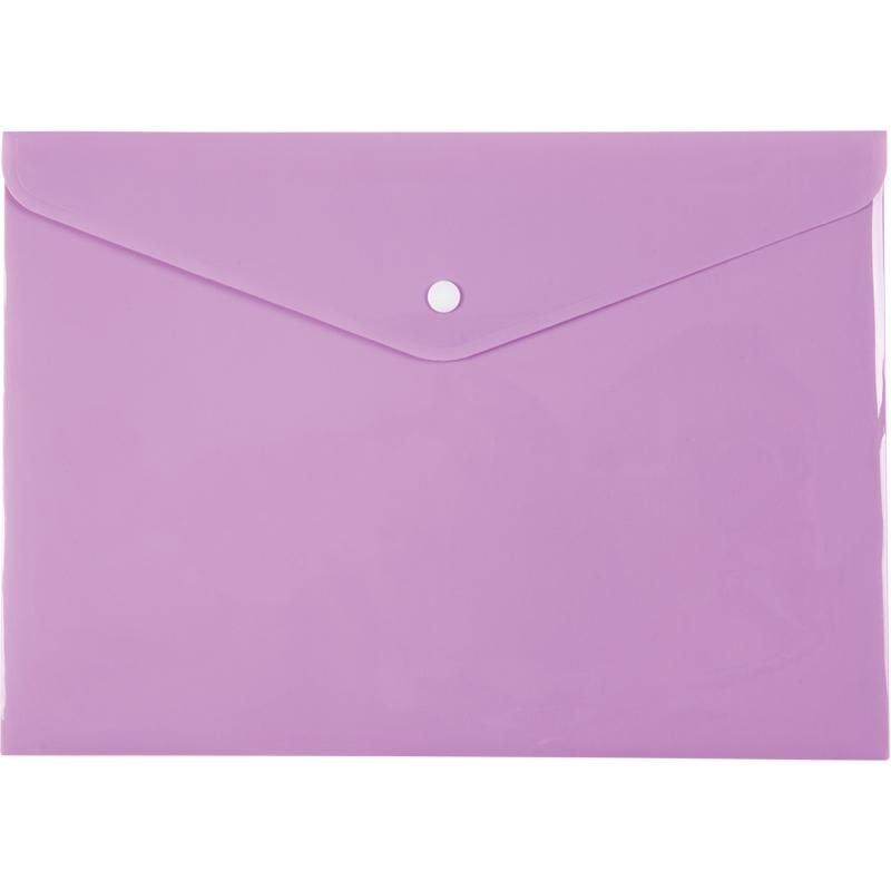 Папка на кнопці А4 Pastelini бузкова (12) 1412-36 Axent