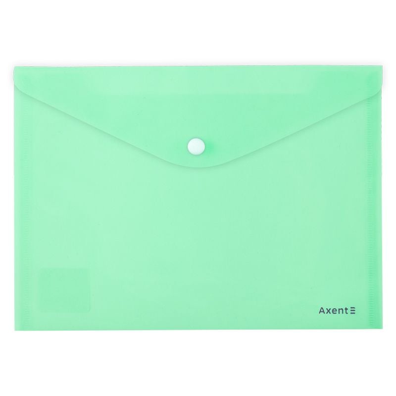 Папка на кнопці А5 Pastelini м'ятна (12) 1522-18 Axent