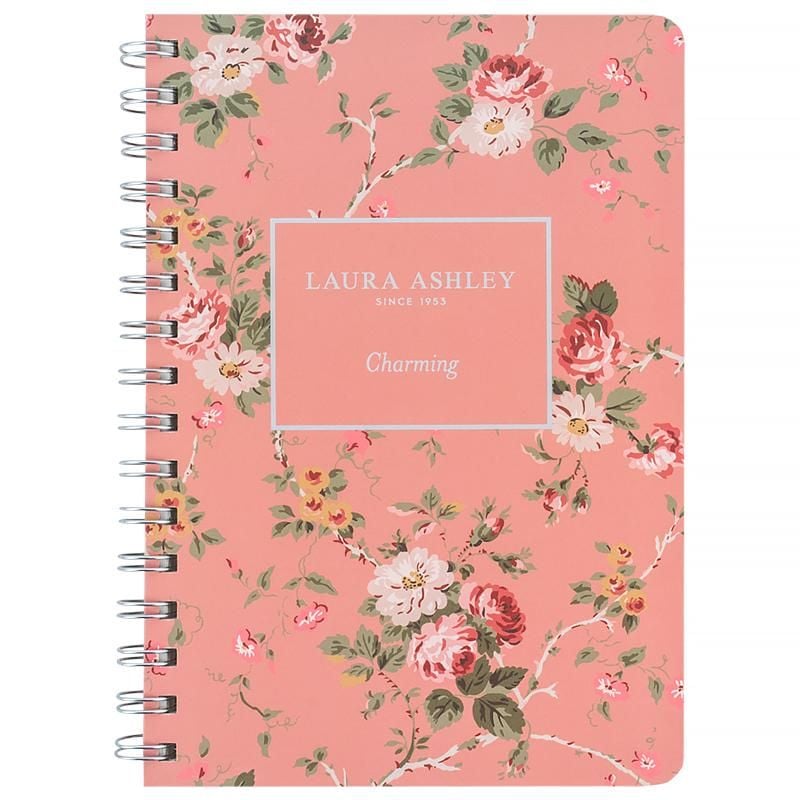 Блокнот А5 на спіралі тверда обкл 80 арк клітинка LA Sharming 8470-6-A-LA Axent