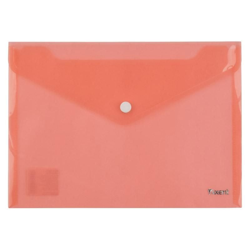 Папка на кнопці А5 червона (12) 1522-24 Axent