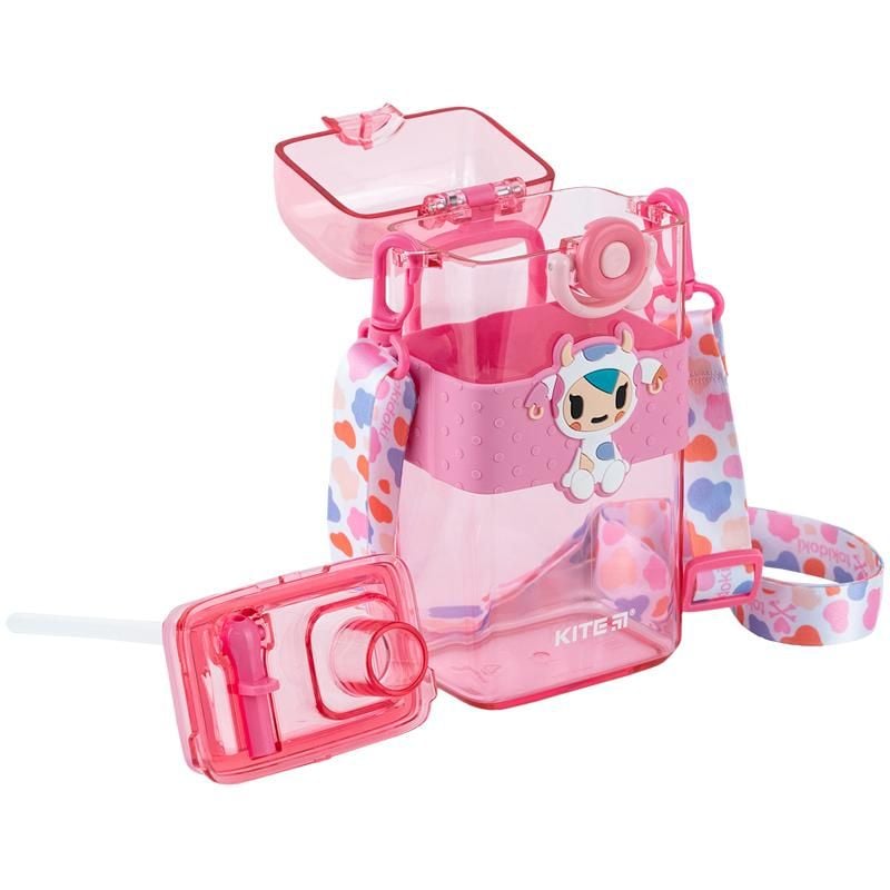 Пляшечка для води квадратна 500 мл Tokidoki TK24-1203 Kite