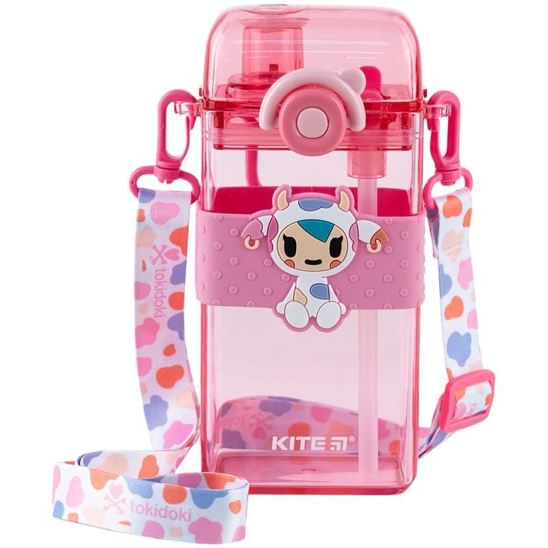 Пляшечка для води квадратна 500 мл Tokidoki TK24-1203 Kite