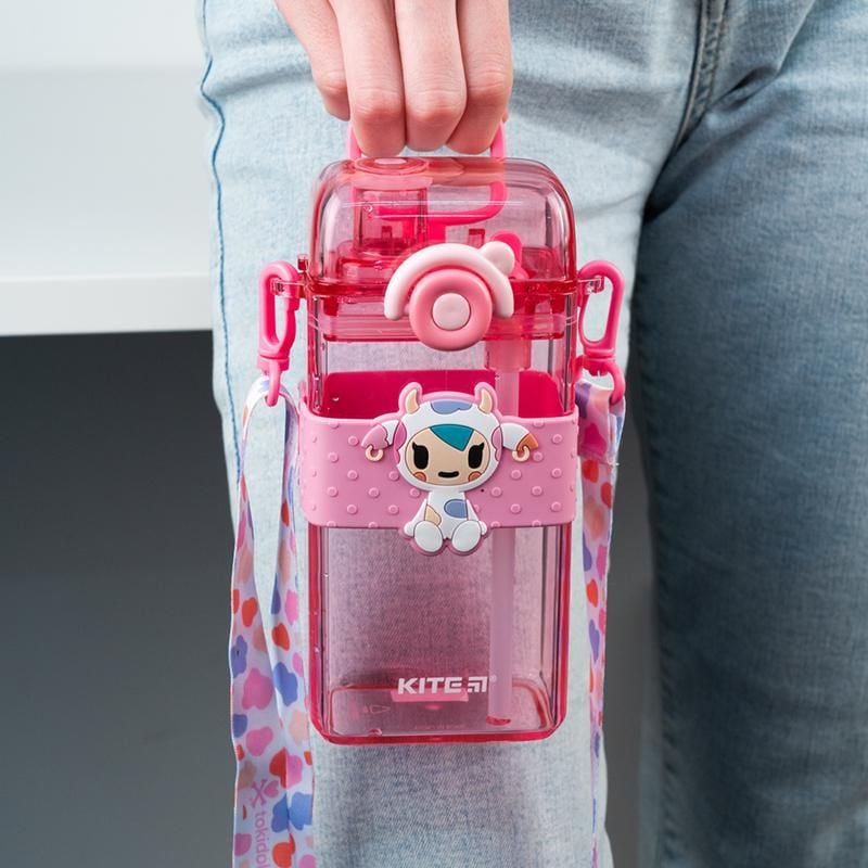 Пляшечка для води квадратна 500 мл Tokidoki TK24-1203 Kite