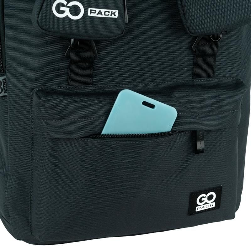 Рюкзак Education teens 19 л чорний GO25-178L-1 Go-Pack