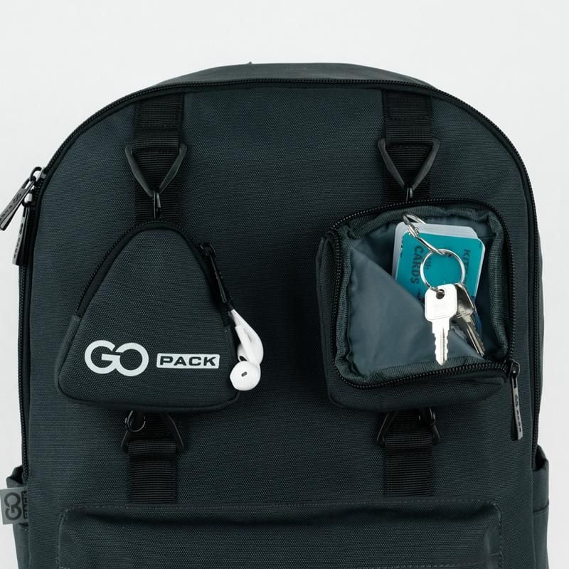 Рюкзак Education teens 19 л чорний GO25-178L-1 Go-Pack