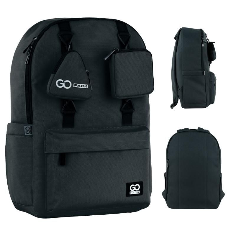 Рюкзак Education teens 19 л чорний GO25-178L-1 Go-Pack