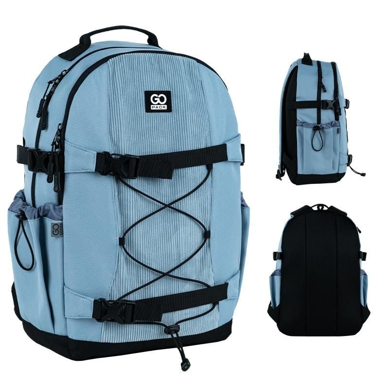 Рюкзак Education teens 20 л блакитний GO25-186L-2 Go-Pack