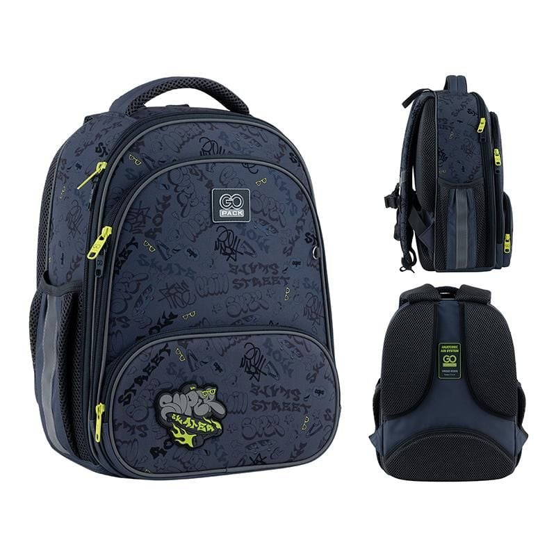 Рюкзак каркасний Education teens 12,5 л Super Skater GO25-597M-4 Go-Pack