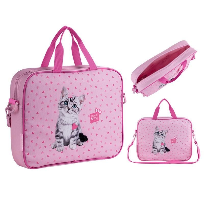 Портфель шкільний текстильний сумка 6,5 л Studio Pets SP25-589-1 Kite