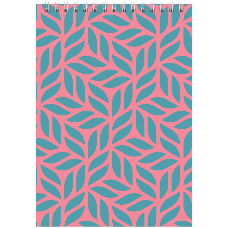 Блокнот на спіралі А5 48 арк кліт рожевий (10 шт/уп) D8012-05 Delta by Axent