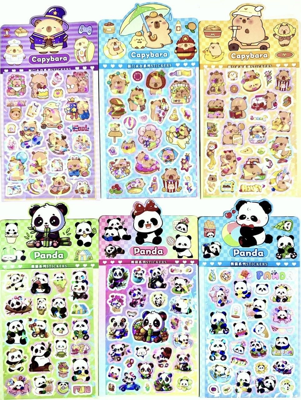 Наліпки пласкі 20*10,5 см (20 шт/уп) JJ-NA (SA-0267)