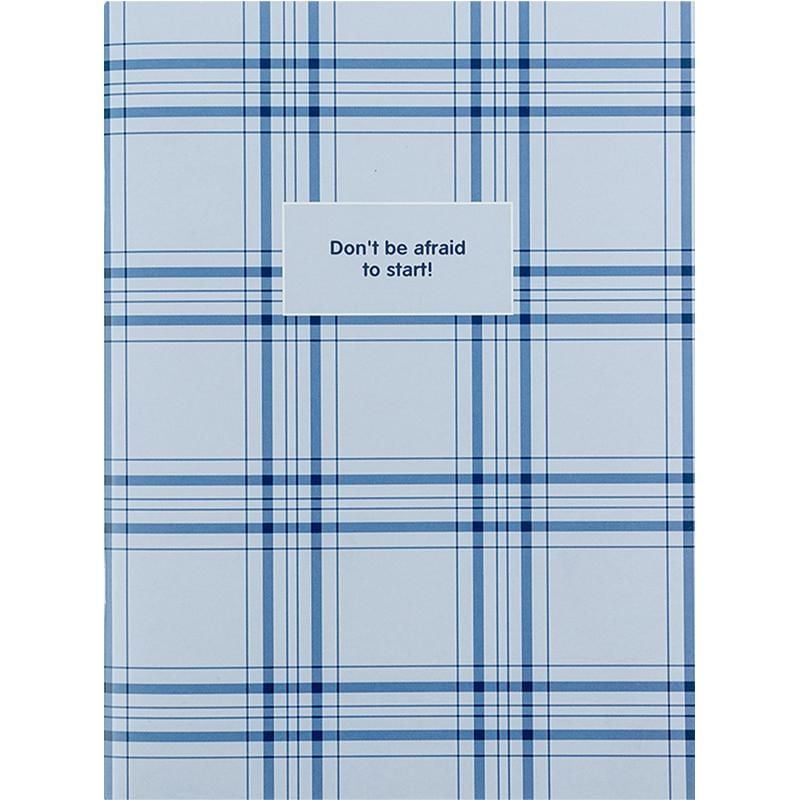 Зошит А4 48 арк на скобі клітинка блакитний 4780-2 Axent