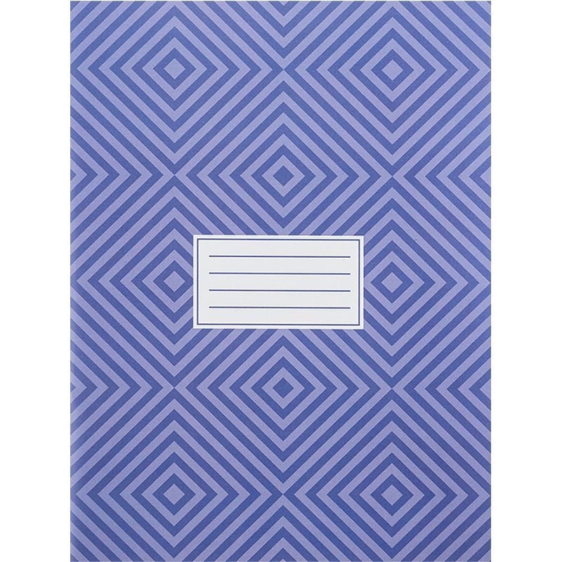 Зошит А4 48 арк на скобі клітинка фіолетовий (16 шт/уп) 4781-2 Axent