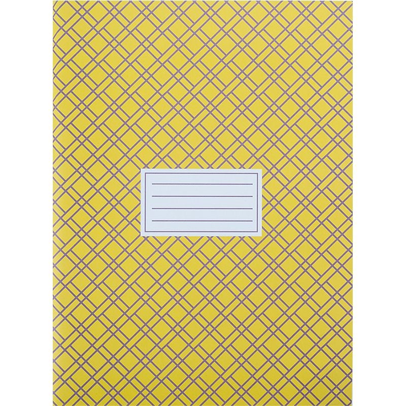 Зошит А4 96 арк на скобі клітинка жовтий 4783-2 Axent