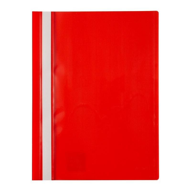 Папка швидкозшивач А4 червоний (20 шт/уп) 1317-24 Axent