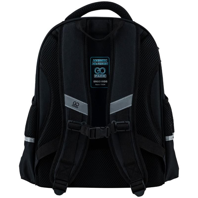 Рюкзак Education напівкаркасний Spacecraft чорний GO25-165M-5 Go-Pack