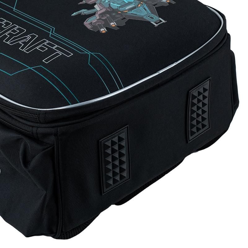 Рюкзак Education напівкаркасний Spacecraft чорний GO25-165M-5 Go-Pack