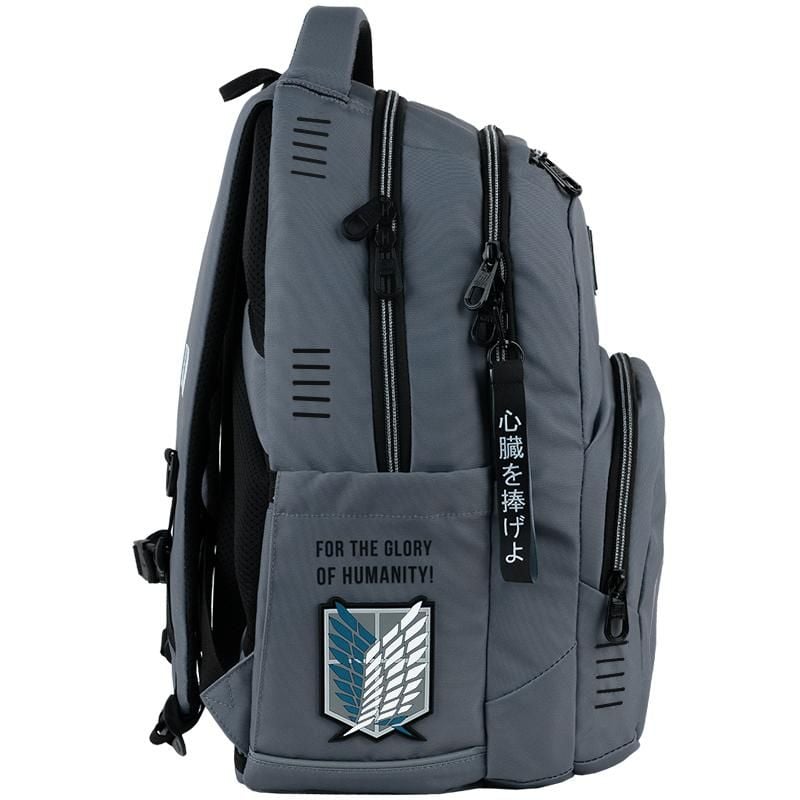 Рюкзак Education teens 26 л Attack on Titan сірий AT25-903L Kite