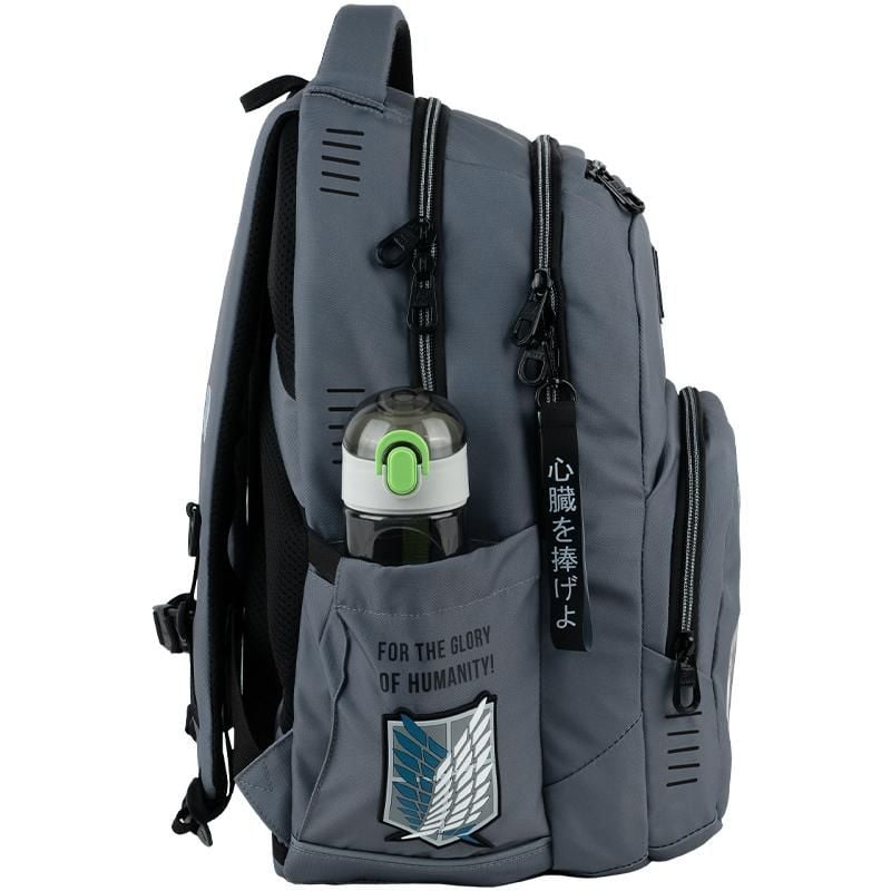 Рюкзак Education teens 26 л Attack on Titan сірий AT25-903L Kite