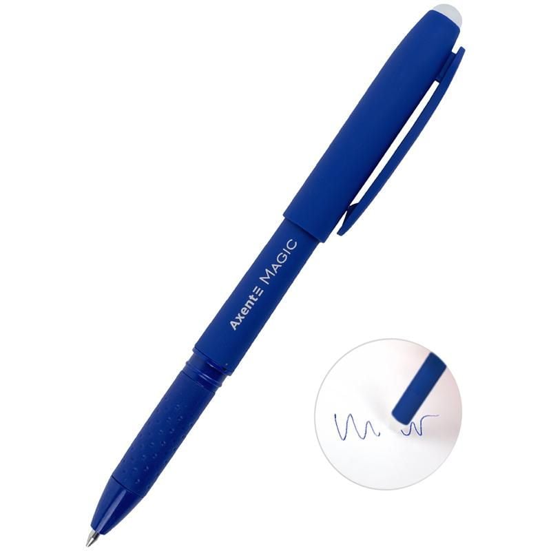 Ручка пиши/стирай гелева 0,7 мм Magic синя (12 шт/уп) AG 1123-02 Axent