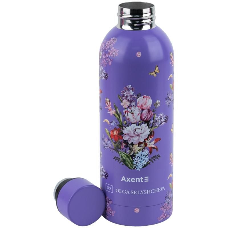 Термос 500 мл OS, Secret бузковий 8720-5 Axent