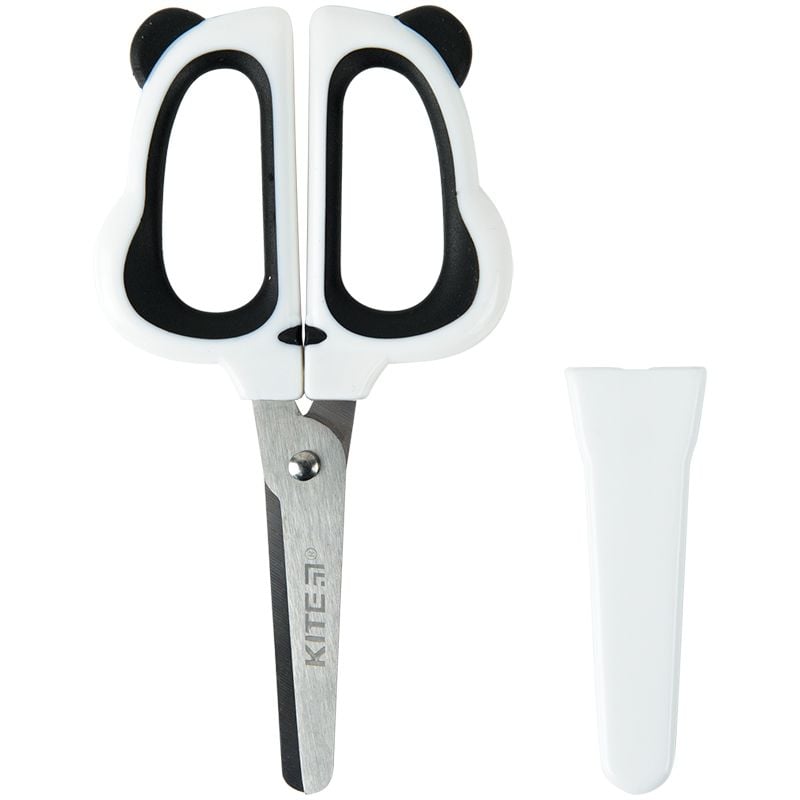 Ножиці дитячі в футлярі 13 см Panda (12 шт/уп) K21-017-05 Kite