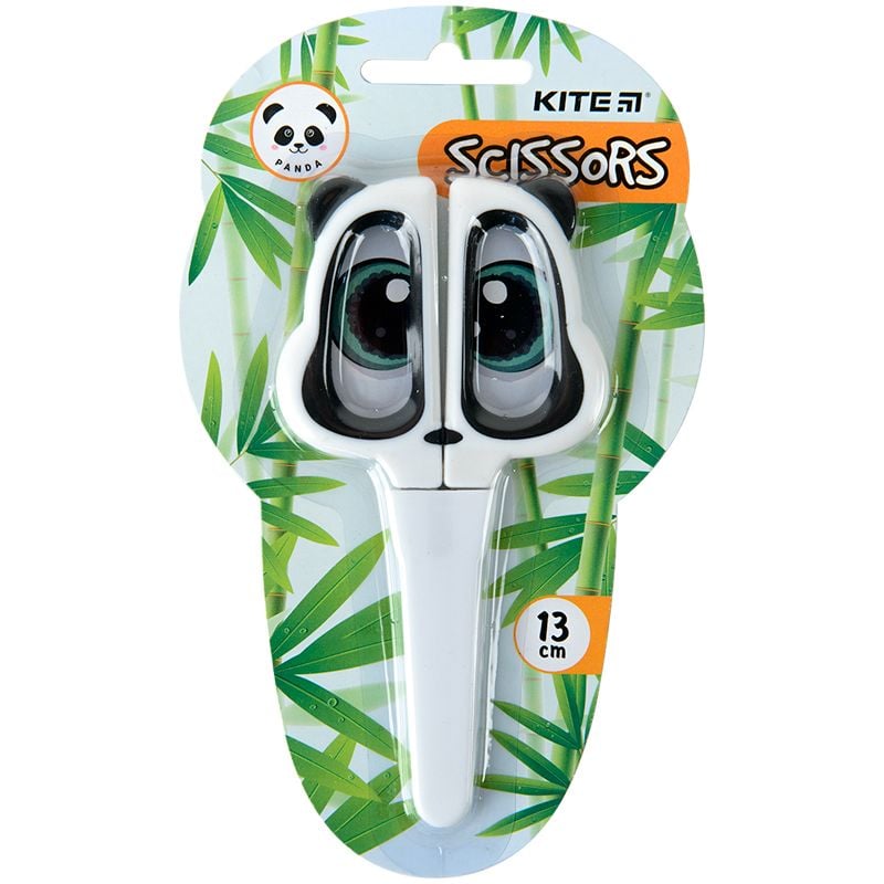 Ножиці дитячі в футлярі 13 см Panda (12 шт/уп) K21-017-05 Kite