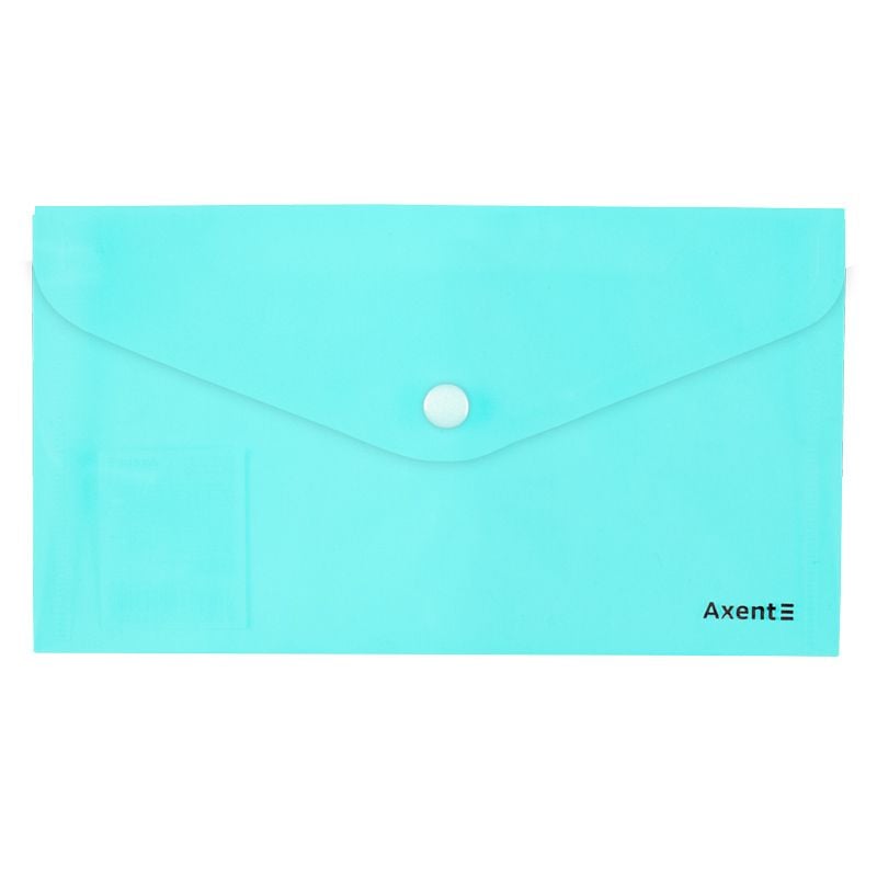 Папка на кнопці DL Pastelini неомя'тна (12 шт/уп) 1414-09 Axent