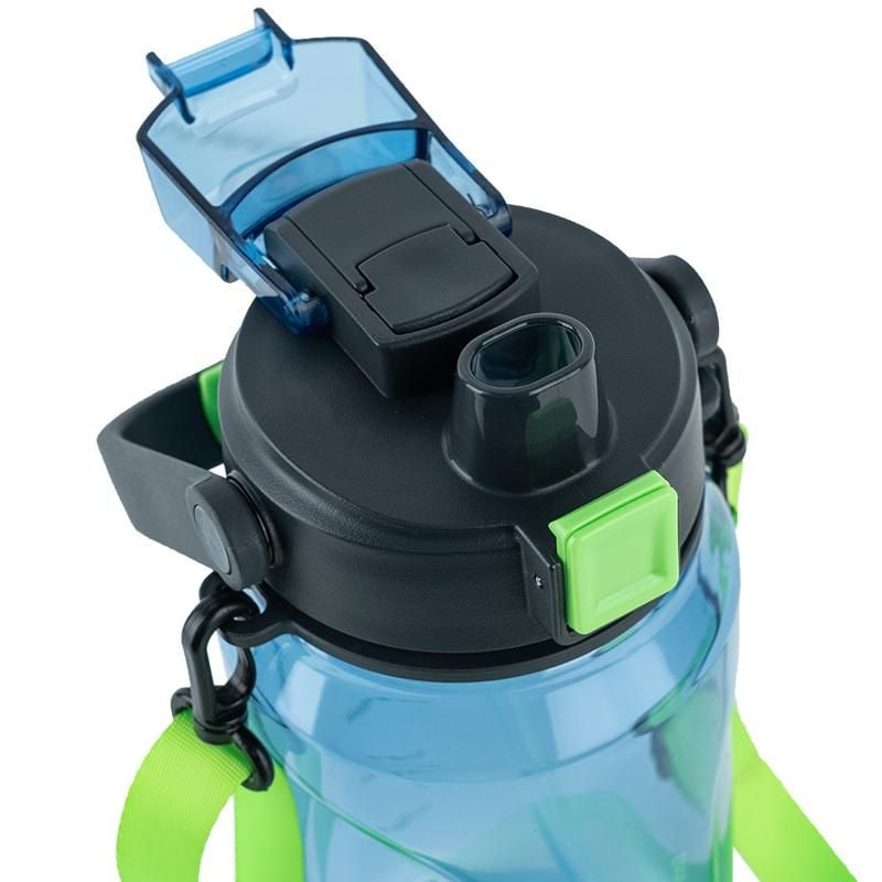 Пляшка для води 1500 мл зелено-блакитна K24-1202-1 Kite
