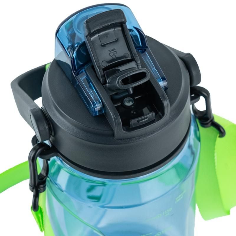 Пляшка для води 1500 мл зелено-блакитна K24-1202-1 Kite