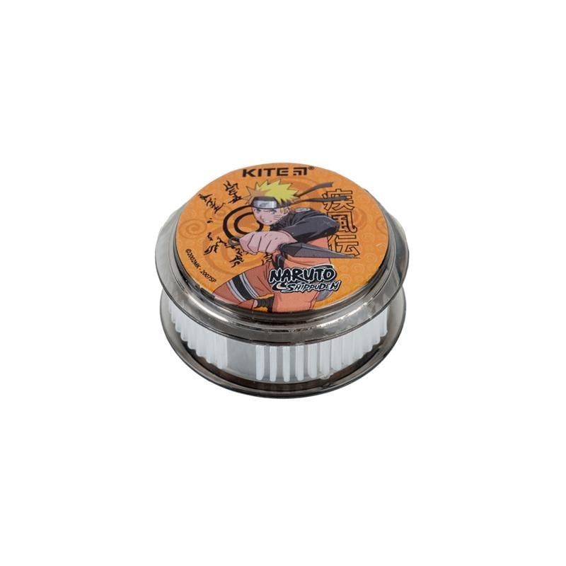 Чинка кругла з контейнером Naruto (24 шт/уп) NR23-117 Kite