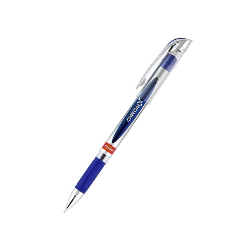 Ручка кулькова 0,7 мм ChromX синя (12 шт/уп) UX-119-02 UNIMAX