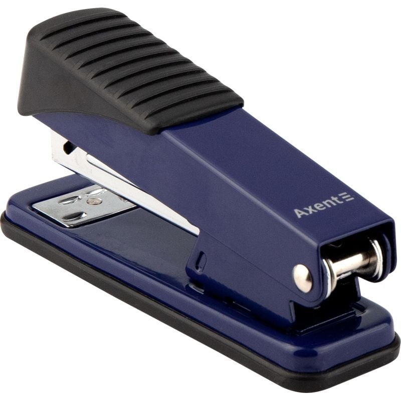 Степлер №24/6 Exakt-2 металевий 25 арк зшиву синій 4925-02 Axent