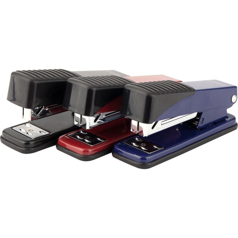 Степлер №24/6 Exakt-2 металевий 25 арк зшиву синій 4925-02 Axent