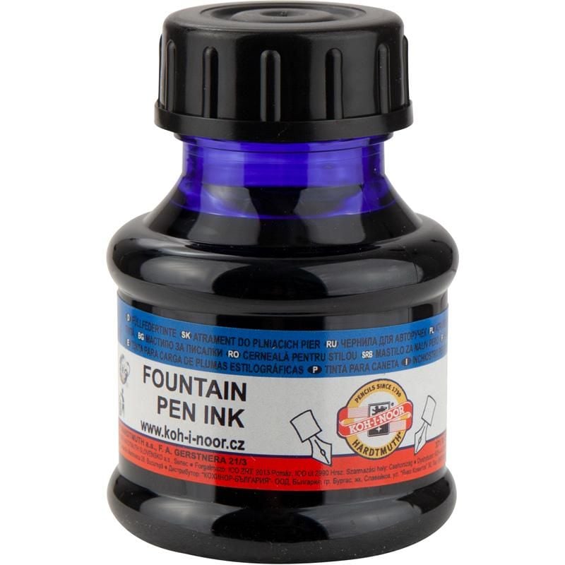 Фарби Чорнило для авторучок 50мл., сині 141500 KOH-I-NOOR