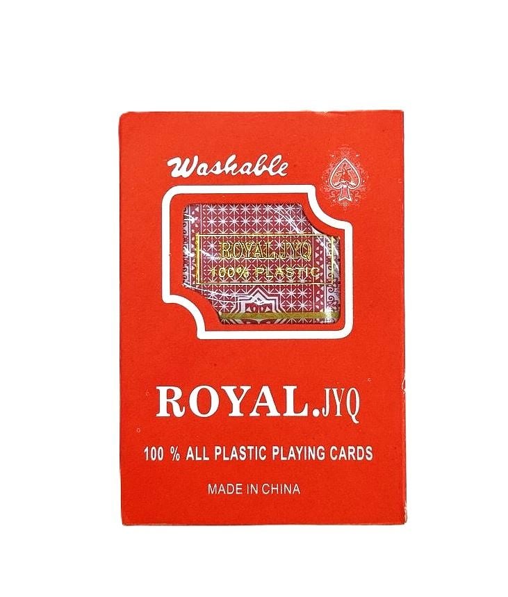 Карти гральні пластикові 56 шт одна колода Royal (12 шт/уп) Royal