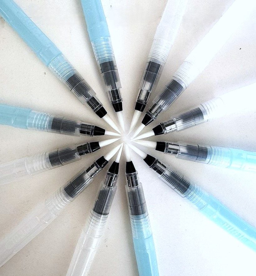 Пензлики з резервуаром для води набір 3 шт (24 шт/уп) ST-5164-3 SULTANI