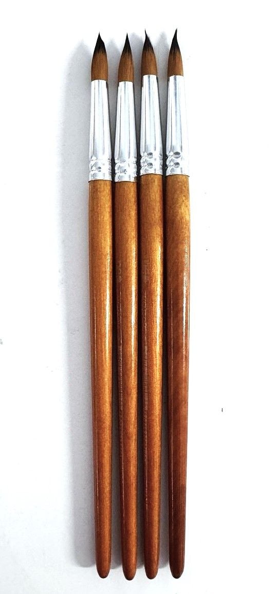 Пензлики №6 круглі нейлон CHNR-2206 NeoLine