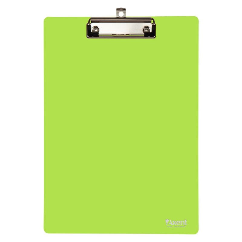 Планшет А4 пластиковий салатовий 2515-09 Axent