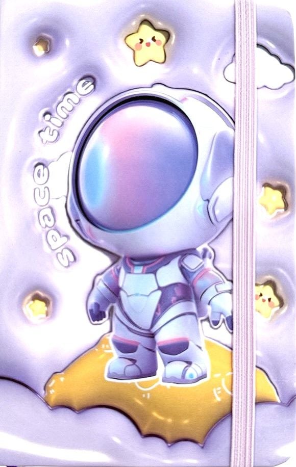 Блокнот на гумці А6 8,7*13,5 см 80 арк тверда обкл Hero (24 шт/уп) 762602ML MALEVARO